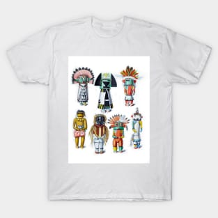 Figurines of the Tusayan Indians T-Shirt